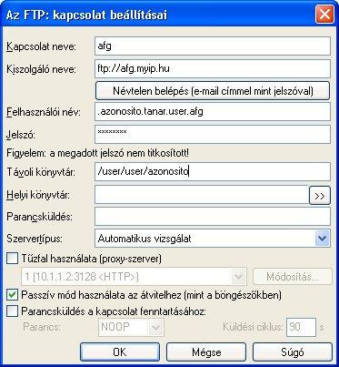 Otthoni elérés Otthoni elérés