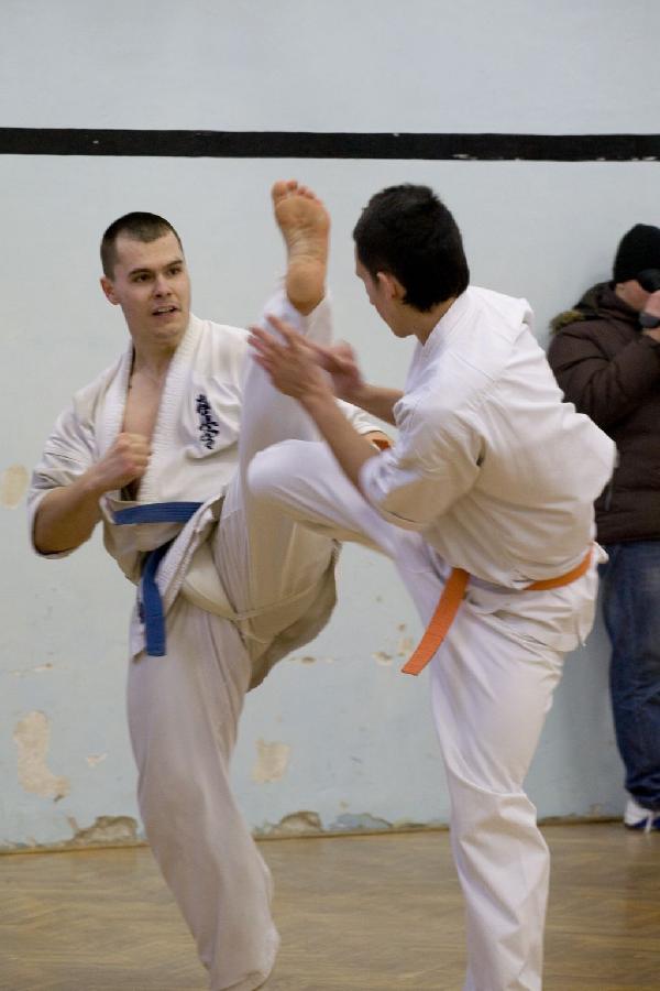 Kyokushin Karate övvizsga és Országos Bajnokság